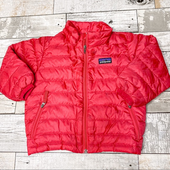 Patagonia Other - Patagonia children’s puffer zip front pink jacket